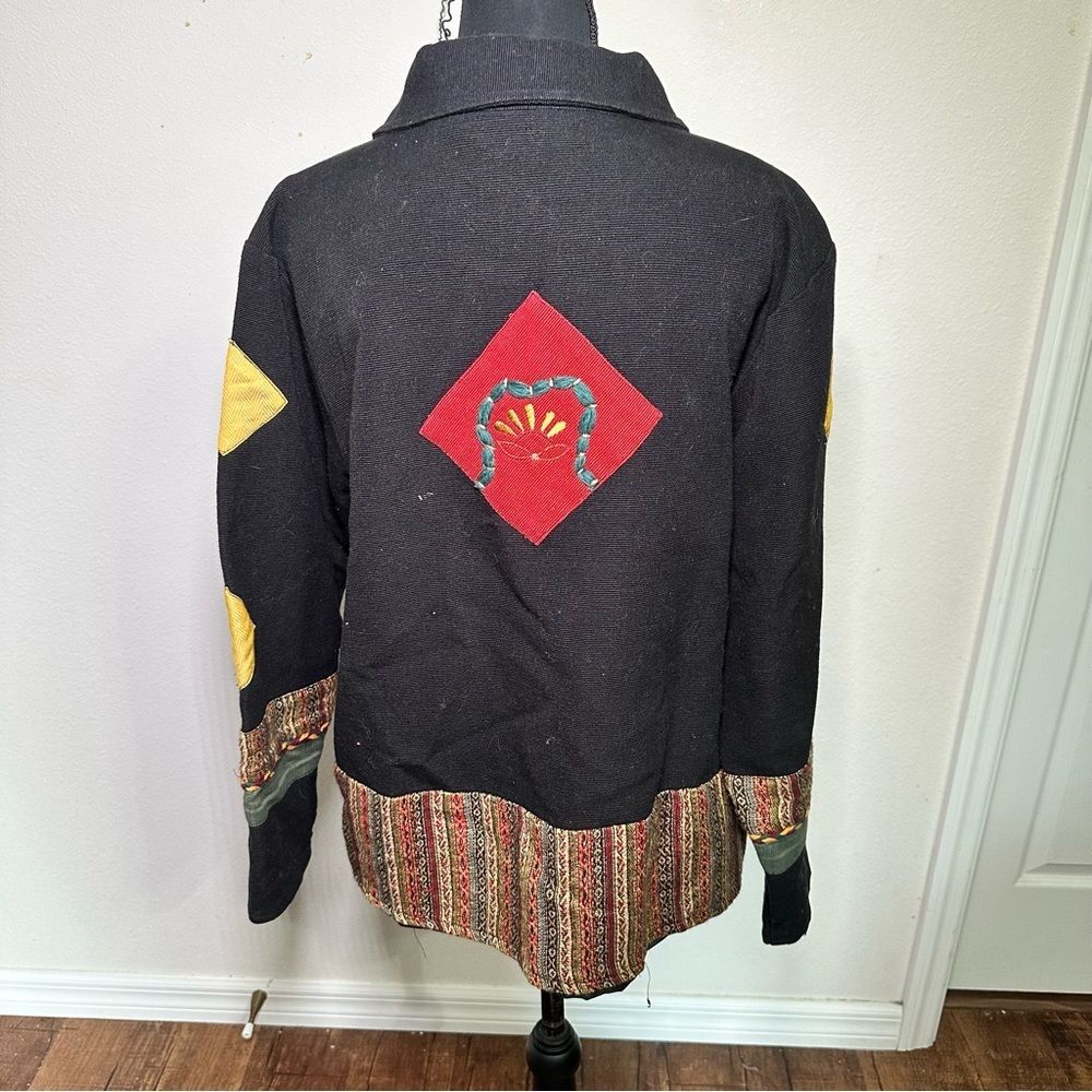 New Direction Vintage 90’s Patchwork Jacket - image 5